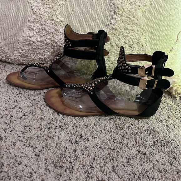 Rhinestone “Tali” Gladiator Sandals by Eddie Marc Extreme - Picture 4 of 8